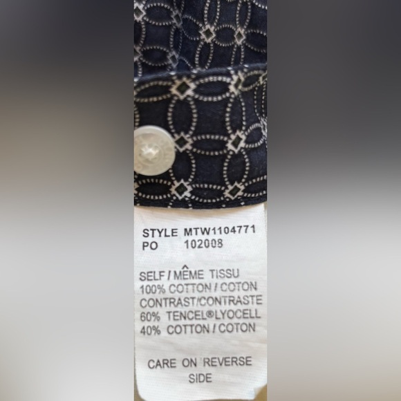 Men’s Cinch Long Sleeve Button Down Shirt - Picture 5 of 7